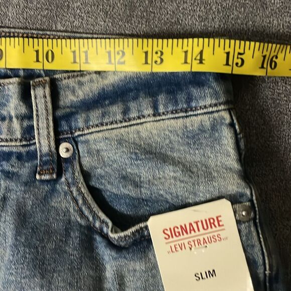 Signature by Levi Strauss Slim Jeans Size 30 - Picture 6 of 8